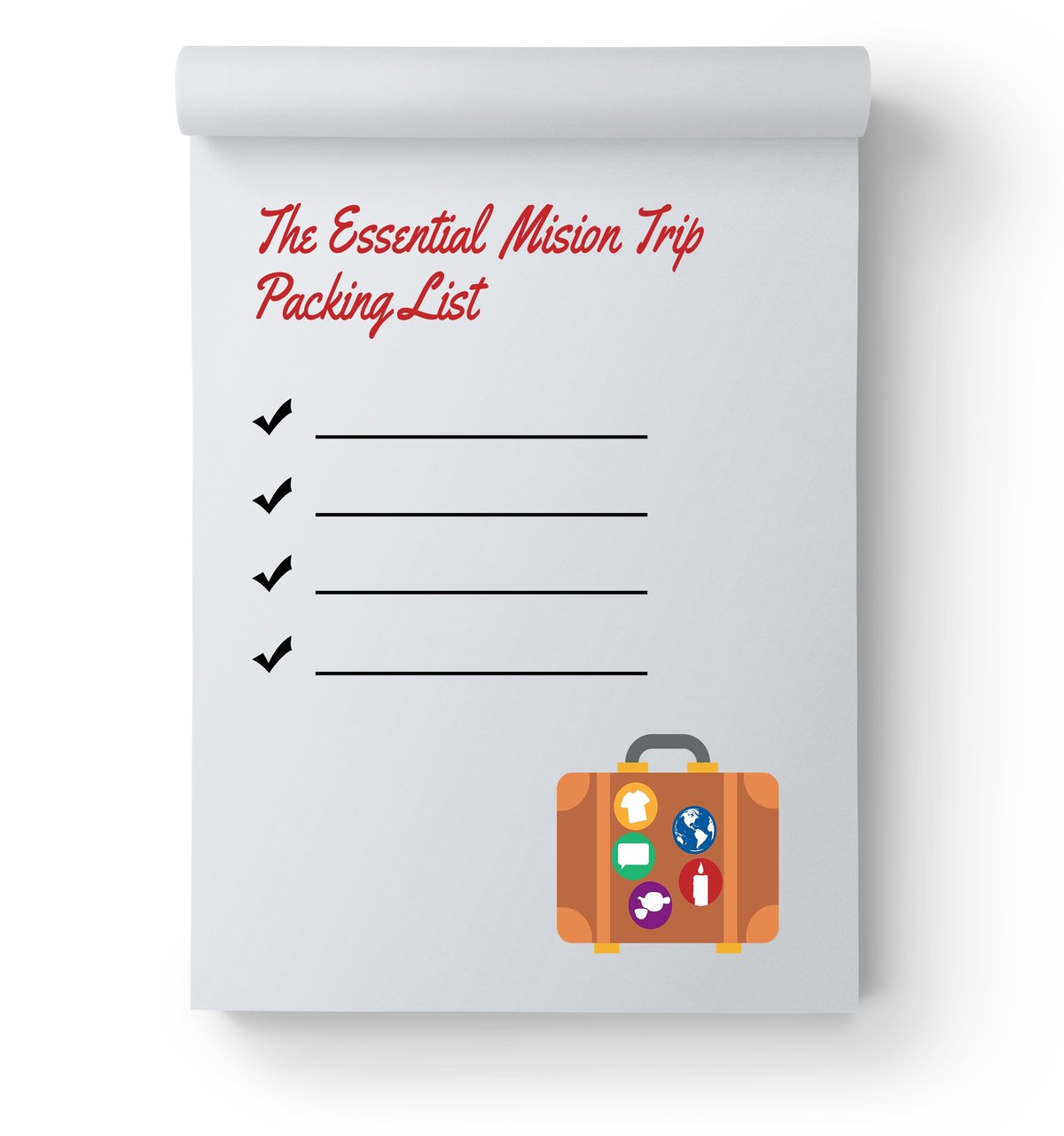Mission Trip Packing List